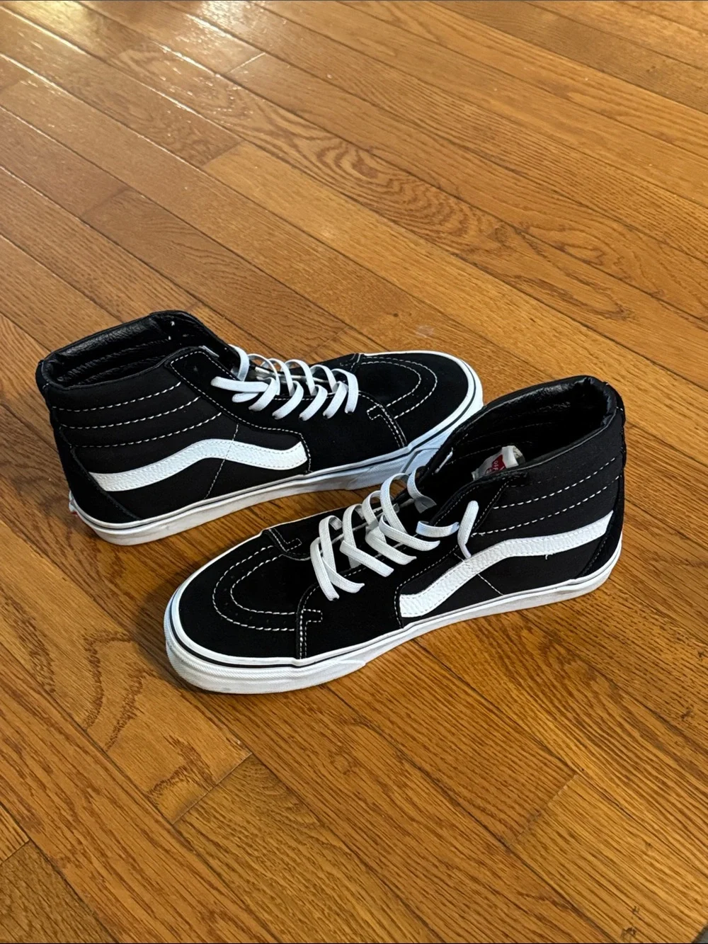 Vans Sk8-Hi Black White High Top Sneakers